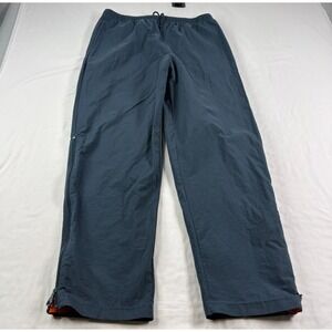 Vintage 90s Adidas Track Pants Mens Medium Blue Stretch Lounge Performance